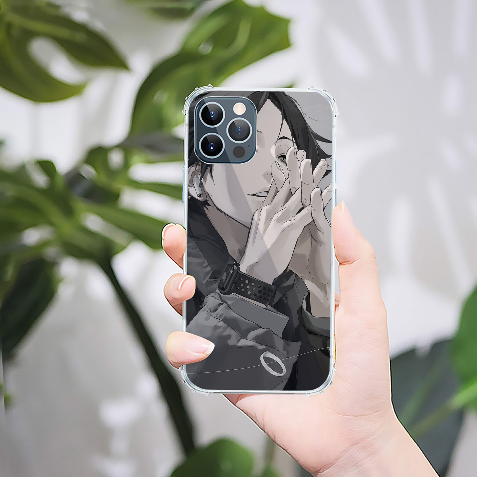 （画像用） ハイキュー!! Haikyu!! 【iPhone 12シリーズ対応】透明スマホケース（クリアソフトケース）